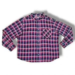 WOOLRICH FLANNEL BUTTON DOWN SHIRT